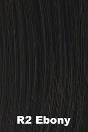 Hairdo Wigs Extensions - Fringe Top of Head (HXTPFR) Extension Hairdo by Hair U Wear Ebony (R2)  