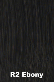 Hairdo Wigs Toppers - Top It Off with Fringe Enhancer Hairdo by Hair U Wear Ebony (R2)  