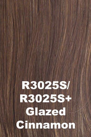 Hairdo Wigs Extensions - Human Hair Invisible Extension (#HHINVX) Extension Hairdo by Hair U Wear Glazed Cinnamon (R3025S+)  