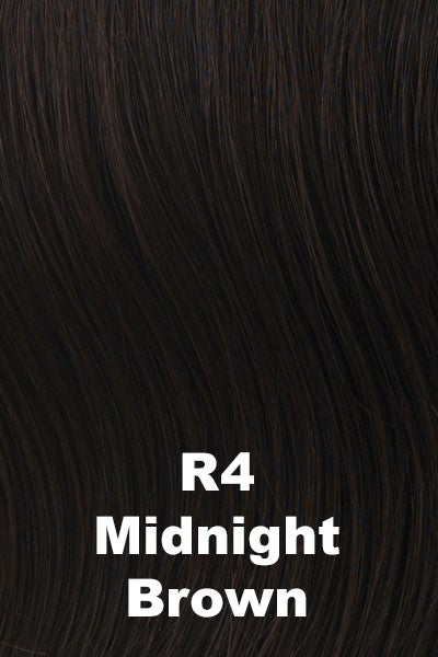 Hairdo Wigs Extensions - Trendy Fringe Bangs Hairdo by Hair U Wear Midnight Brown (R4)  