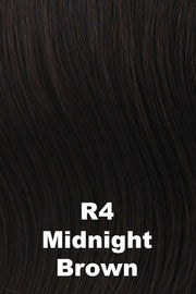 Hairdo Wigs Toppers - Top It Off with Fringe Enhancer Hairdo by Hair U Wear Midnight Brown (R4)  