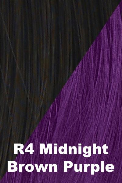 Hairdo Wigs Extensions - Color Splash Wrap (#HXCSWR) Scrunchie Hairdo by Hair U Wear Midnight Brown (R4)-Dark Purple  