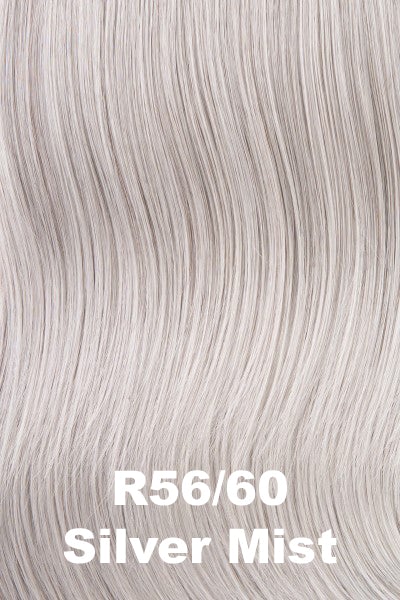 Hairdo Wigs Extensions - Trendy Fringe Bangs Hairdo by Hair U Wear Silver Mist (R56/60)  