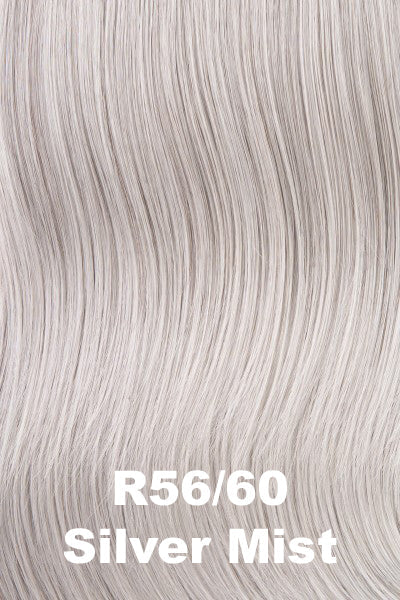 Hairdo Wigs Toppers - Top It Off with Fringe Enhancer Hairdo by Hair U Wear Silver Mist (R56/60)  