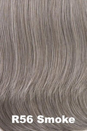 Color Smoke (R56) for Raquel Welch wig Tango.  Lightest grey blended with a very subtle medium brown.