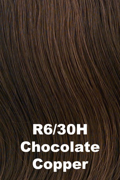 Hairdo Wigs Extensions - Trendy Fringe Bangs Hairdo by Hair U Wear Chocolate Copper (R6/30H)  