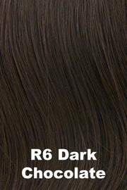 Hairdo Wigs Extensions - 1pc 16" Curl Back Extensions (#HDCB16) Extension Hairdo by Hair U Wear Dark Chocolate (R6)  