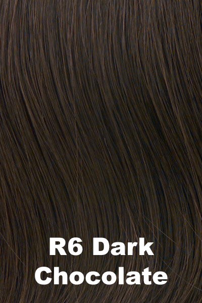 Hairdo Wigs Extensions - Trendy Fringe Bangs Hairdo by Hair U Wear Dark Chocolate (R6)  