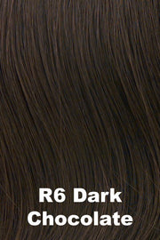 Hairdo Wigs Toppers - Top It Off with Layers Enhancer Hairdo by Hair U Wear Dark Chocolate (R6)  