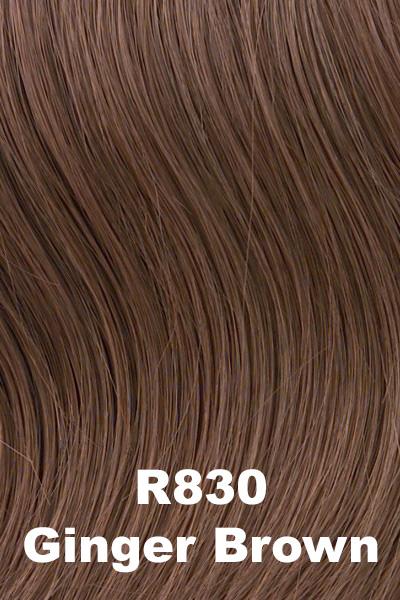 Hairdo Wigs Toppers - Top of Head (#HXTPHD) Enhancer Hairdo by Hair U Wear Ginger Brown (R830)  