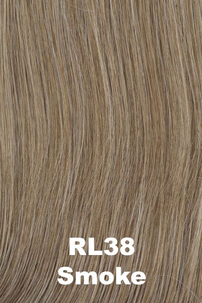 Color Smoke (RL38) for Raquel Welch Top Piece Top Billing 12".  Blend of light brown and medium grey.