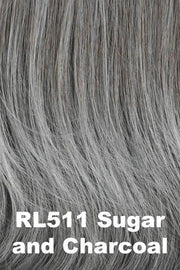 Hairdo Wigs - Courtside Waves wig Hairdo by Hair U Wear Sugar & Charcoal (RL511) Average 