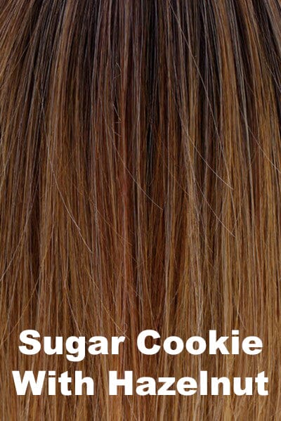 Belle Tress Wigs - Summer Peach (#6126) wig Belle Tress Sugar Cookie with Hazelnut Average 