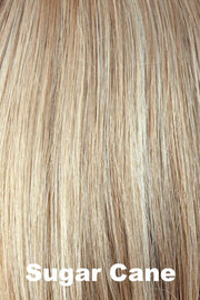 Color Sugar Cane for Noriko wig Storm #1722. Medium blonde base with caramel and dusty blonde lowlights and highlights.